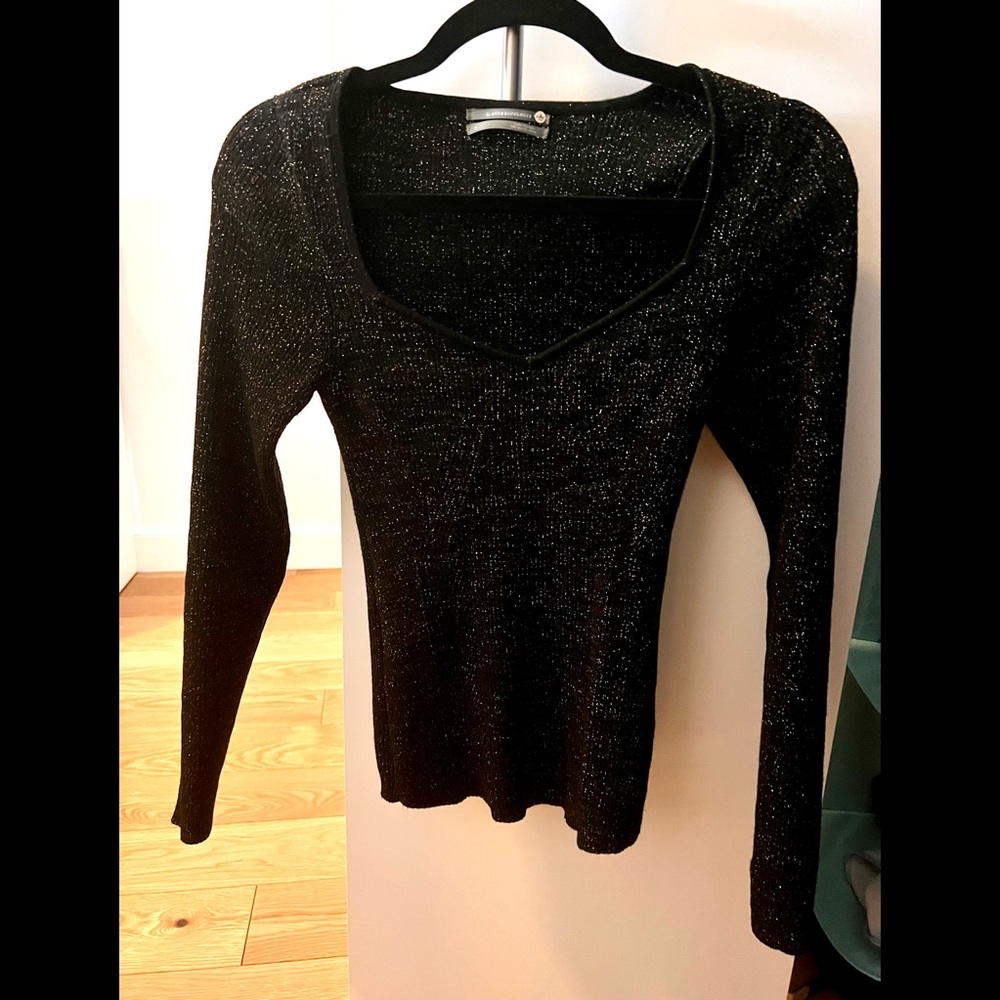 Anthropologie Classy Black Top